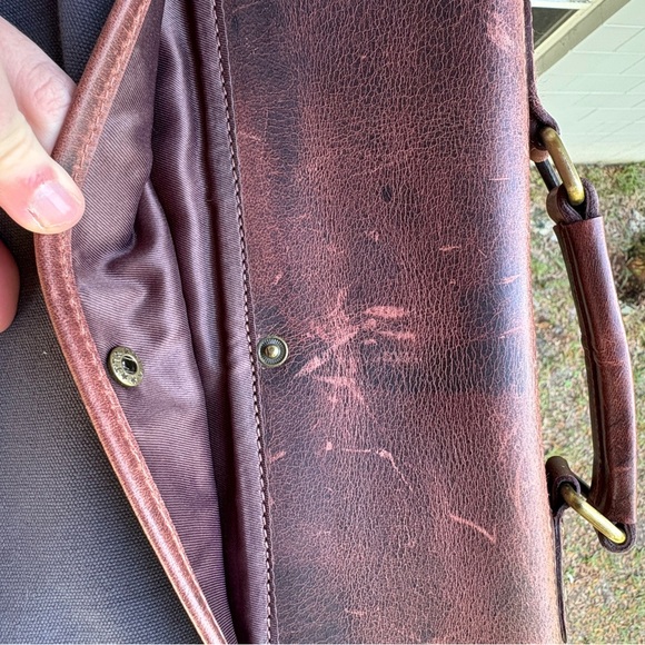 Aaron Leather messenger bag - Picture 12 of 16